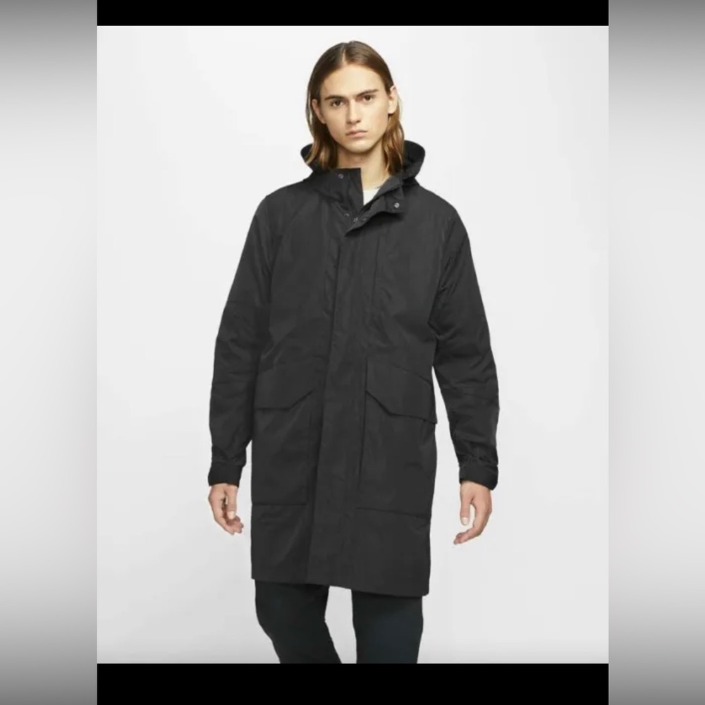 NEW SIZE MEDIUM NIKE SPORTSWEAR PREMIUM ESSENTIALS MENS UNLINED PARKA CZ9886-010